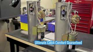 Sistema de aquecimento de cabine Hartzell Conforto confiável