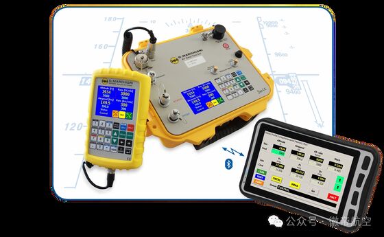 DMA MPS49, conjunto de ensaio de dados de ar versátil de 3 canais